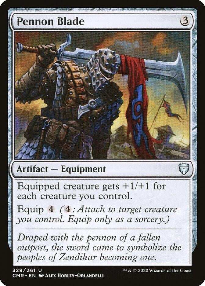 Image for Pennon Blade (Commander Legends) (329) - Magic: The Gathering
