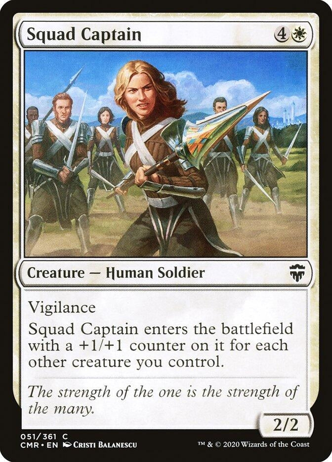 Image for Squad Captain (Commander Legends) (51) - Magic: The Gathering