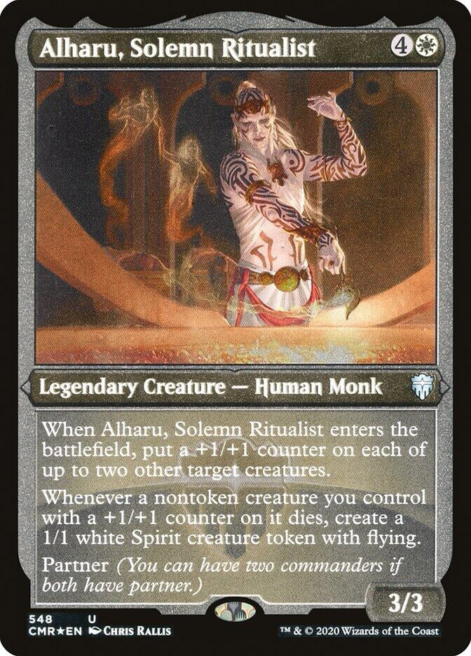 Image for Alharu, Solemn Ritualist (Foil Etched) (Commander Legends) (548) - Magic: The Gathering