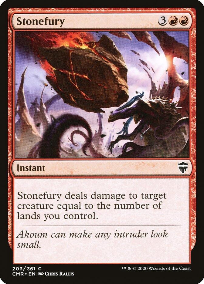 Image for Stonefury (Commander Legends) (203) - Magic: The Gathering