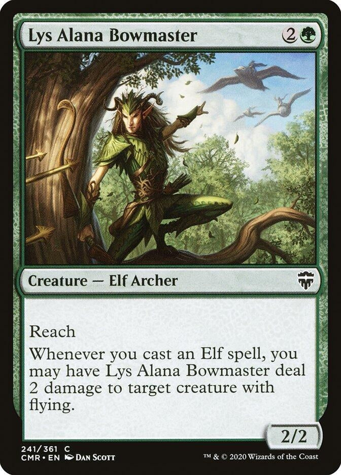 Image for Lys Alana Bowmaster (Commander Legends) (241) - Magic: The Gathering