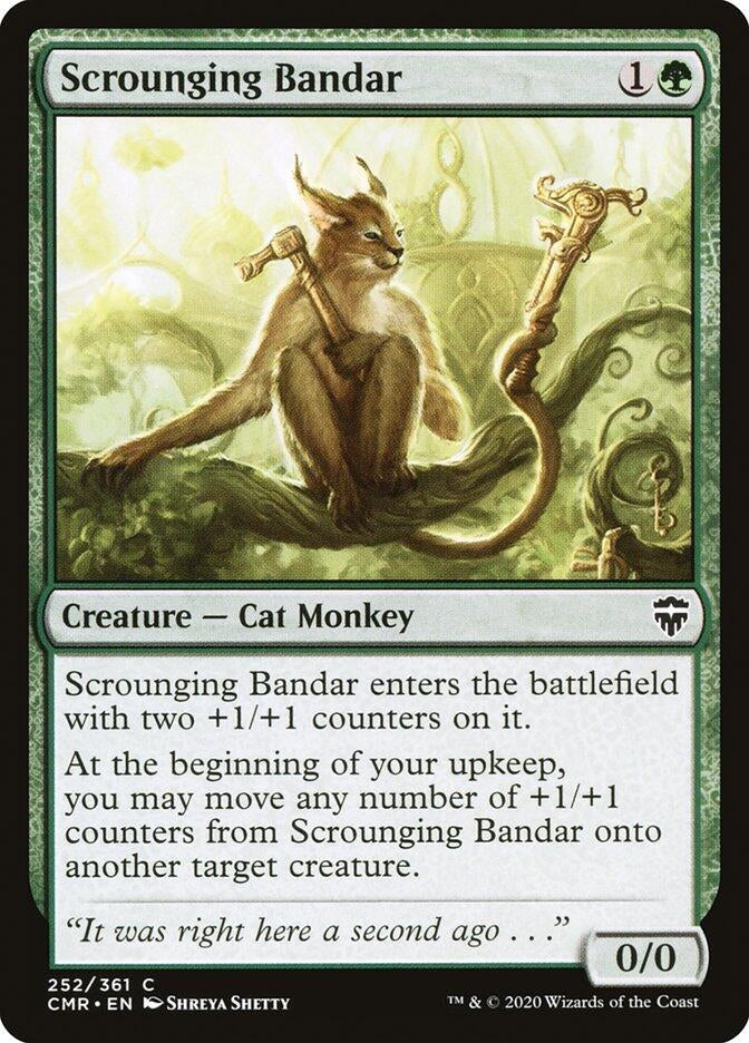 Image for Scrounging Bandar (Commander Legends) (252) - Magic: The Gathering