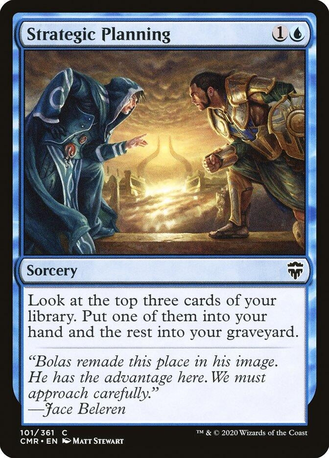 Image for Strategic Planning (Commander Legends) (101) - Magic: The Gathering