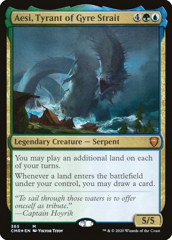 Image for Aesi, Tyrant of Gyre Strait (Commander Legends) (365) - Magic: The Gathering