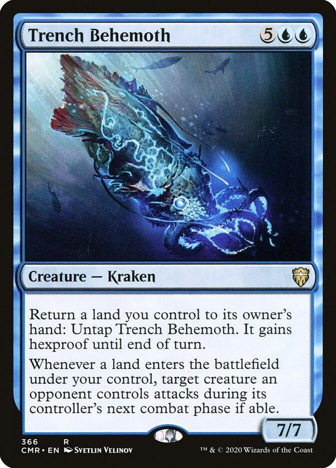 Image for Trench Behemoth (Commander Legends) (366) - Magic: The Gathering