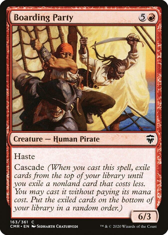 Image for Boarding Party (Commander Legends) (163) - Magic: The Gathering