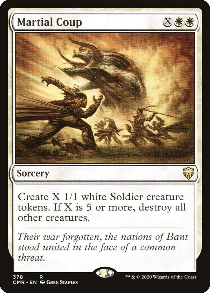 Image for Martial Coup (Commander Legends) (378) - Magic: The Gathering