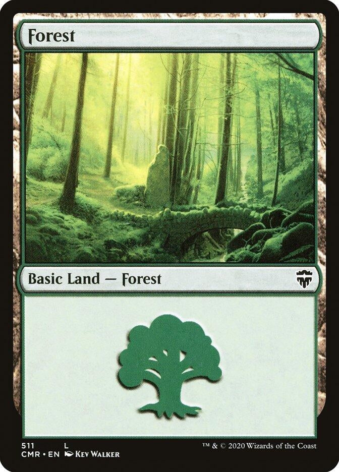 Image for Forest (511) (Commander Legends) (511) - Magic: The Gathering