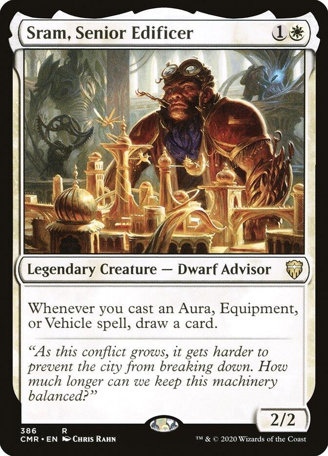 Image for Sram, Senior Edificer (Commander Legends) (386) - Magic: The Gathering