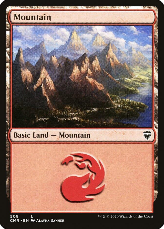Image for Mountain (508) (Commander Legends) (508) - Magic: The Gathering