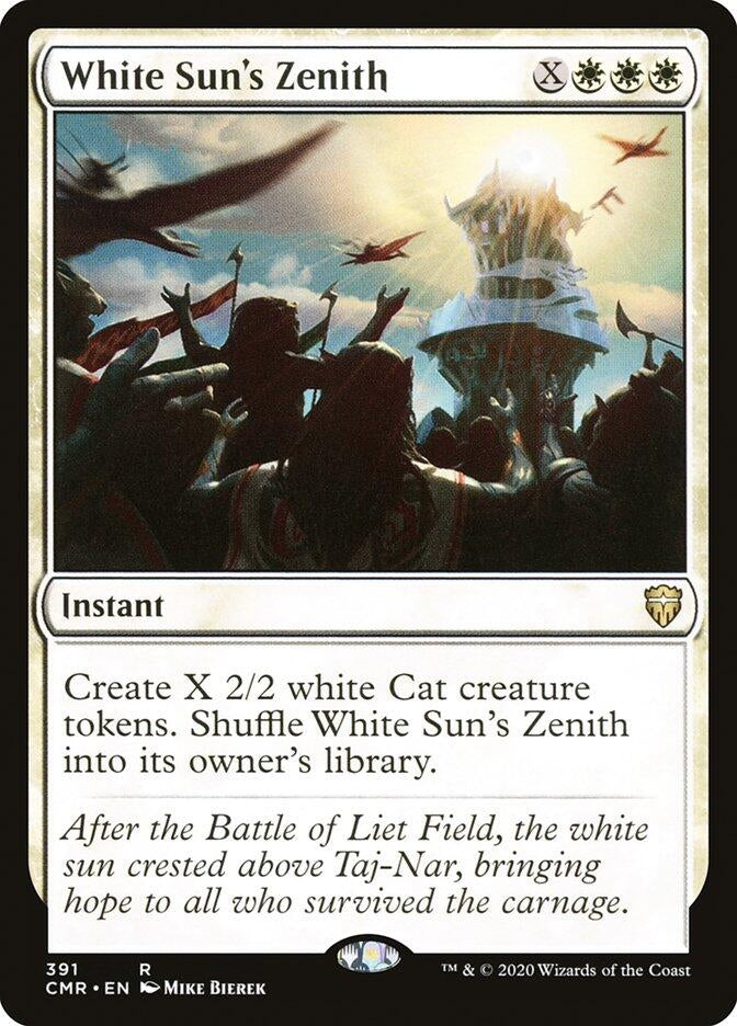Image for White Sun's Zenith (Commander Legends) (391) - Magic: The Gathering