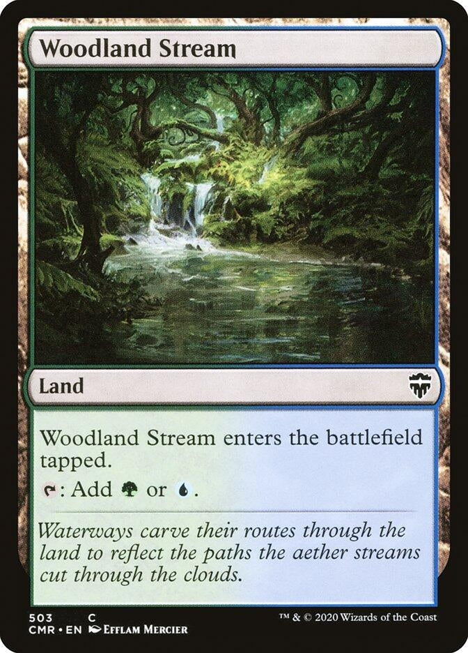 Image for Woodland Stream (Commander Legends) (503) - Magic: The Gathering