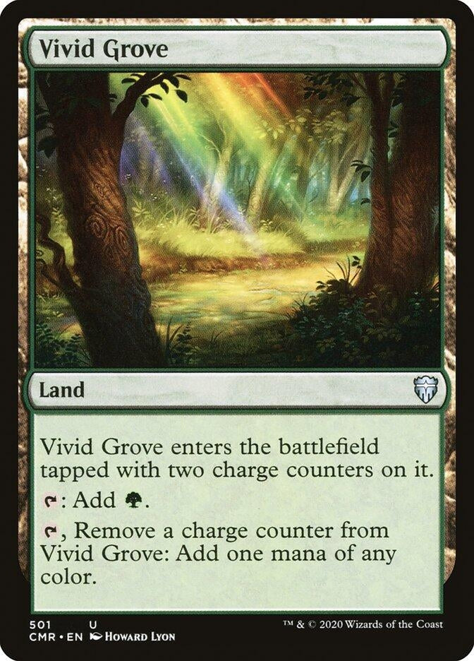 Image for Vivid Grove (Commander Legends) (501) - Magic: The Gathering