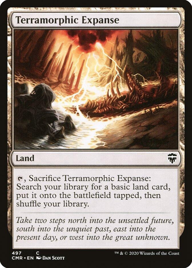 Image for Terramorphic Expanse (497) (Commander Legends) (497) - Magic: The Gathering