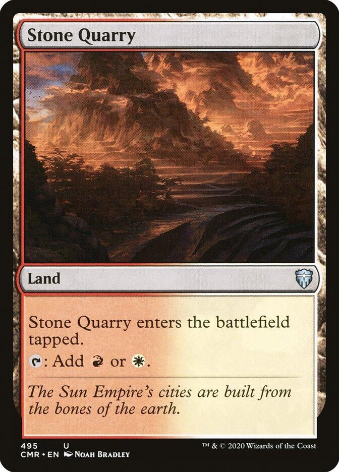 Image for Stone Quarry (Commander Legends) (495) - Magic: The Gathering