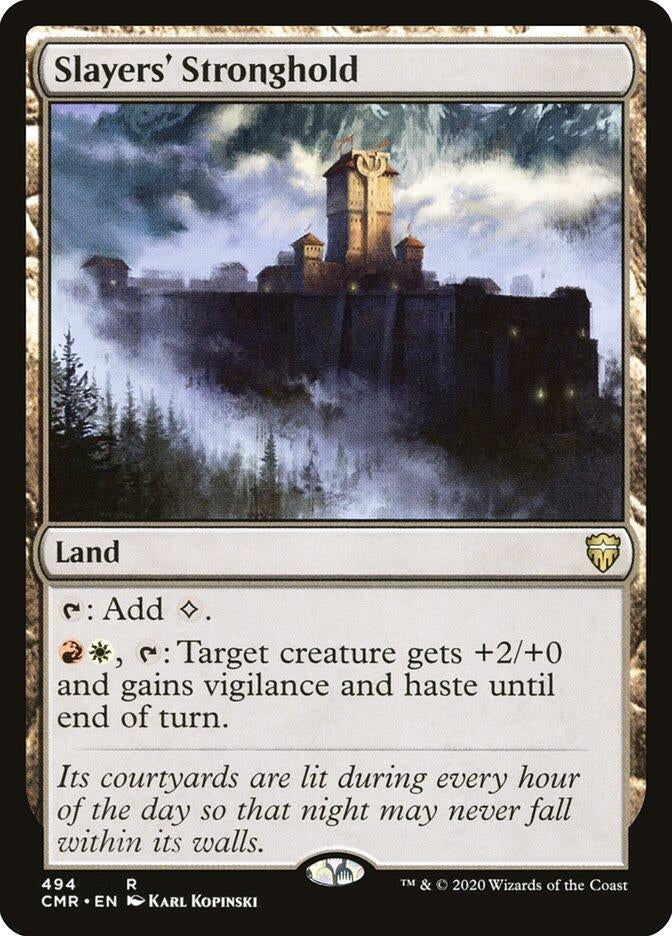 Image for Slayers' Stronghold (Commander Legends) (494) - Magic: The Gathering
