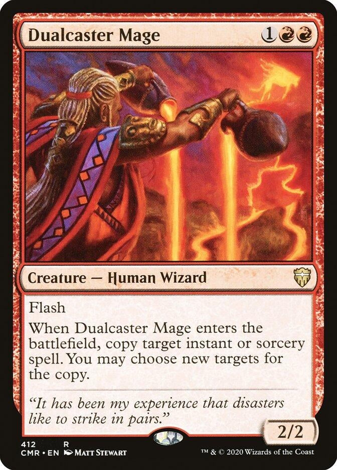 Image for Dualcaster Mage (Commander Legends) (412) - Magic: The Gathering