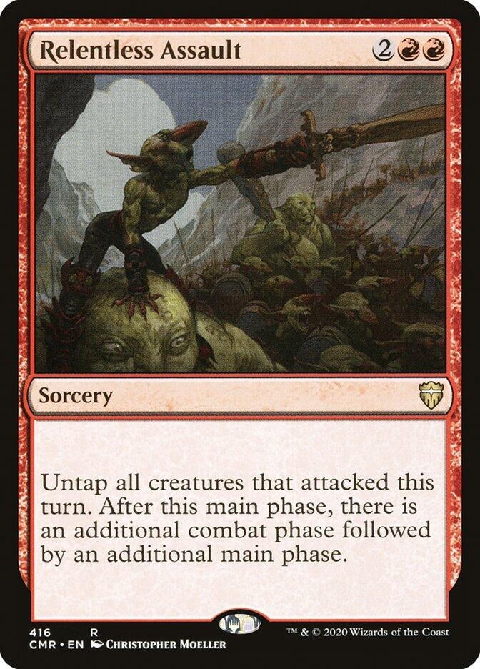 Image for Relentless Assault (Commander Legends) (416) - Magic: The Gathering