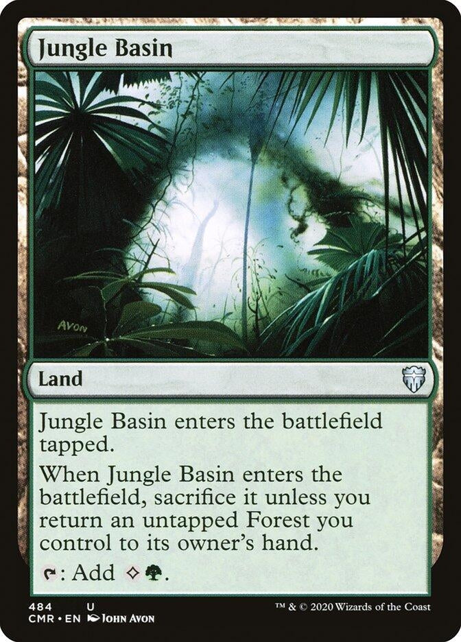 Image for Jungle Basin (Commander Legends) (484) - Magic: The Gathering