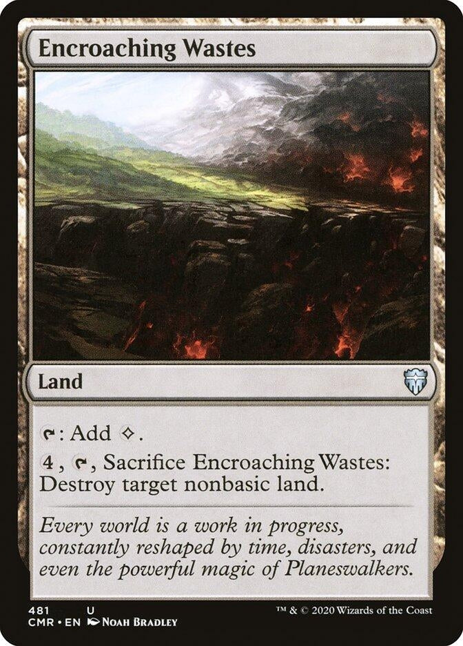 Image for Encroaching Wastes (Commander Legends) (481) - Magic: The Gathering