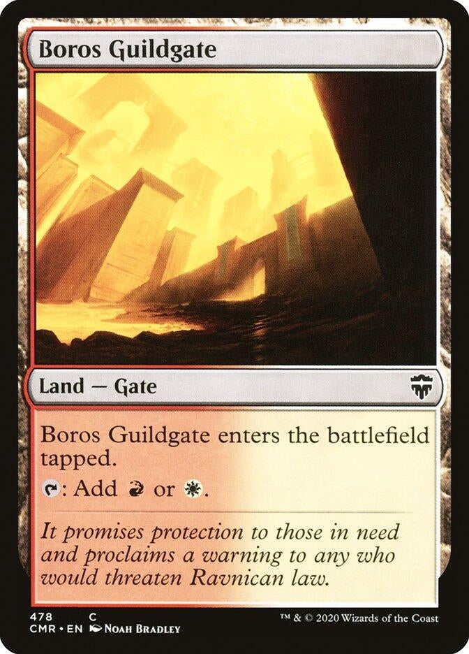 Image for Boros Guildgate (Commander Legends) (478) - Magic: The Gathering