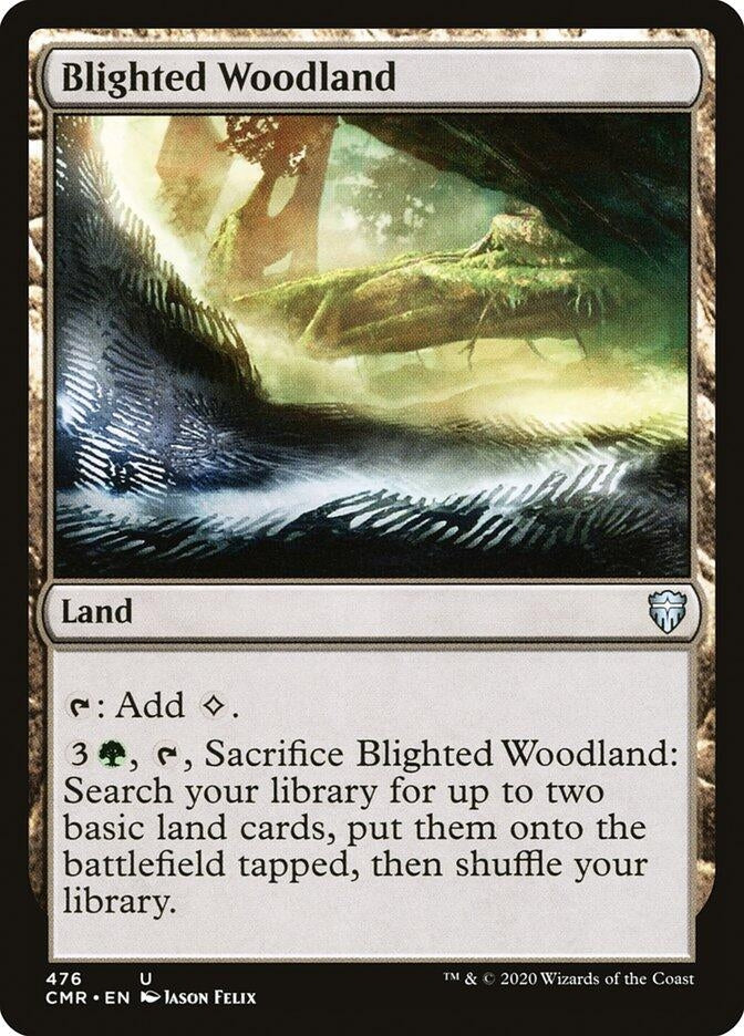 Image for Blighted Woodland (Commander Legends) (476) - Magic: The Gathering