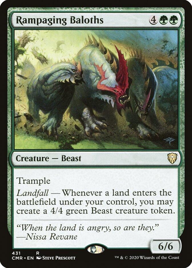 Image for Rampaging Baloths (Commander Legends) (431) - Magic: The Gathering