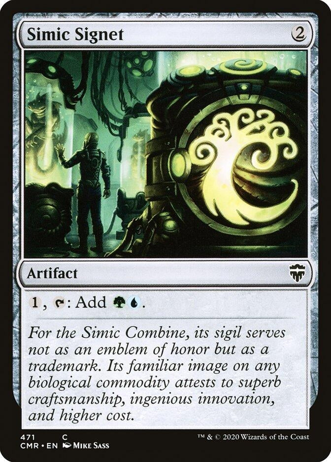 Image for Simic Signet (Commander Legends) (471) - Magic: The Gathering