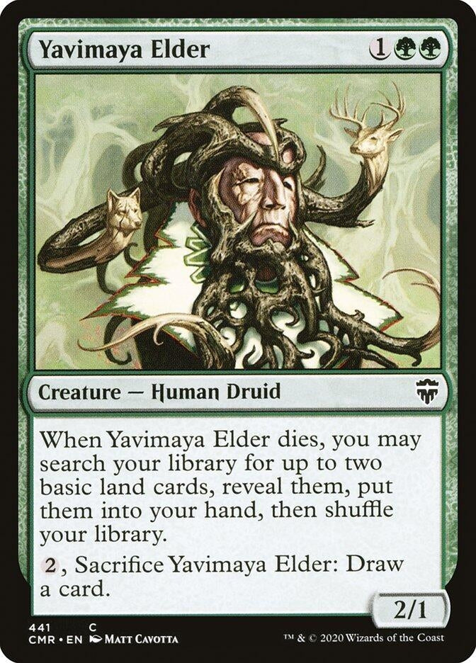 Image for Yavimaya Elder (Commander Legends) (441) - Magic: The Gathering