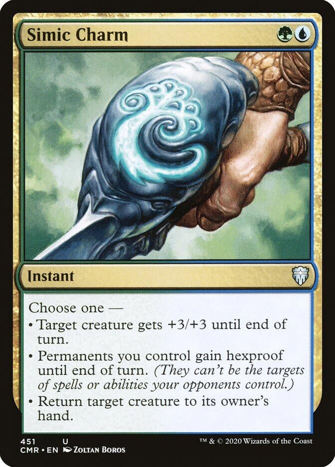 Image for Simic Charm (Commander Legends) (451) - Magic: The Gathering
