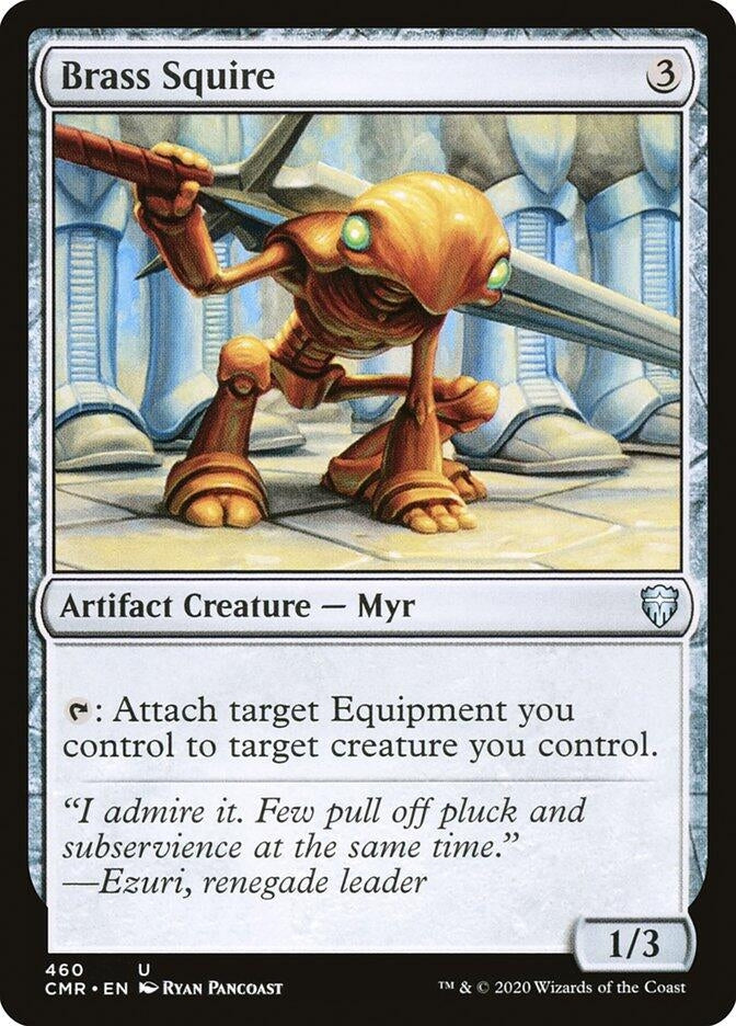 Image for Brass Squire (Commander Legends) (460) - Magic: The Gathering