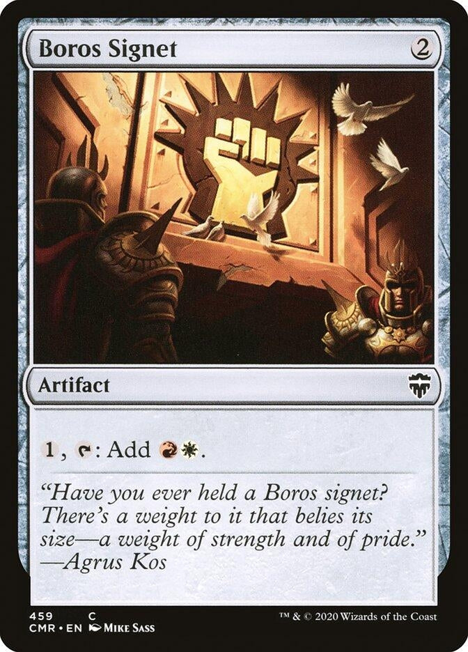 Image for Boros Signet (Commander Legends) (459) - Magic: The Gathering