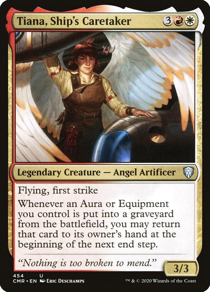 Image for Tiana, Ship's Caretaker (Commander Legends) (454) - Magic: The Gathering