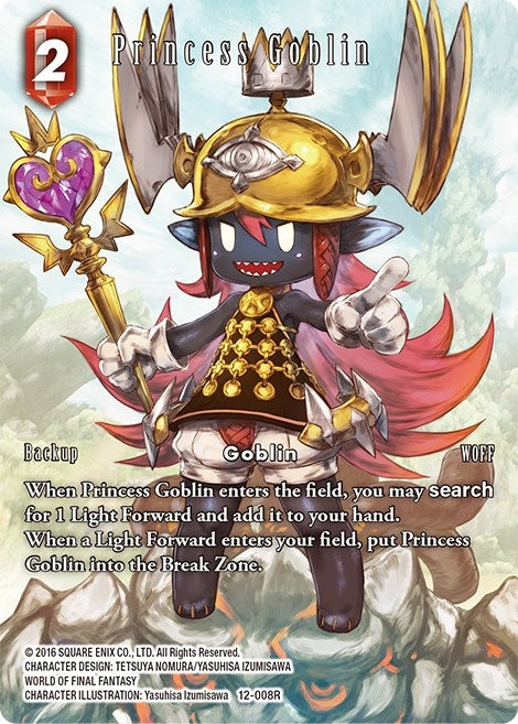 Image for Princess Goblin (Full Art) (Opus XII) (12-008R) - Final Fantasy TCG
