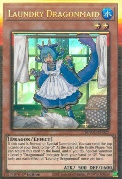 Image for Laundry Dragonmaid (Maximum Gold) (MAGO-EN021) - YuGiOh