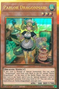 Image for Parlor Dragonmaid (Maximum Gold) (MAGO-EN023) - YuGiOh