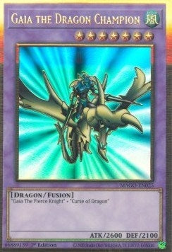 Image for Gaia the Dragon Champion (Maximum Gold) (MAGO-EN025) - YuGiOh