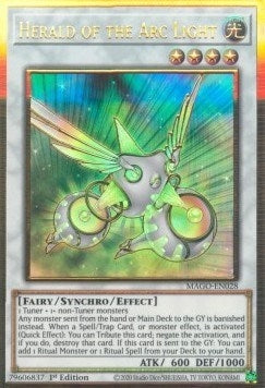 Image for Herald of the Arc Light (Maximum Gold) (MAGO-EN028) - YuGiOh