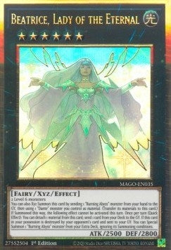 Image for Beatrice, Lady of the Eternal (Maximum Gold) (MAGO-EN035) - YuGiOh