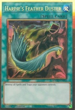 Image for Harpie's Feather Duster (Maximum Gold) (MAGO-EN042) - YuGiOh
