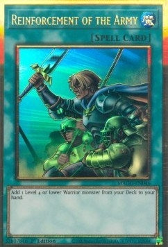 Image for Reinforcement of the Army (Maximum Gold) (MAGO-EN046) - YuGiOh