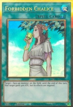 Image for Forbidden Chalice (Maximum Gold) (MAGO-EN048) - YuGiOh