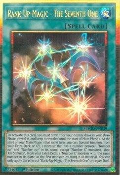 Image for Rank-Up-Magic - The Seventh One (Maximum Gold) (MAGO-EN049) - YuGiOh