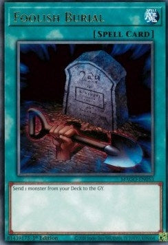 Image for Foolish Burial (Maximum Gold) (MAGO-EN053) - YuGiOh