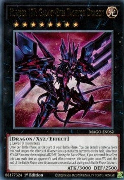 Image for Number 107: Galaxy-Eyes Tachyon Dragon (Maximum Gold) (MAGO-EN062) - YuGiOh