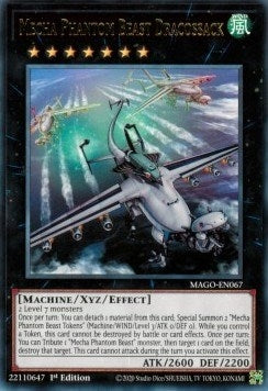 Image for Mecha Phantom Beast Dracossack (Maximum Gold) (MAGO-EN067) - YuGiOh
