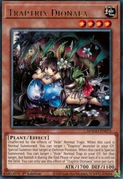 Image for Traptrix Dionaea (Maximum Gold) (MAGO-EN075) - YuGiOh