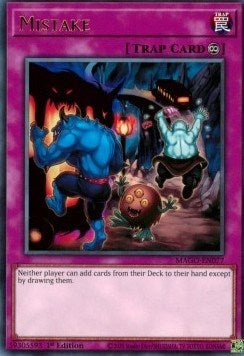Image for Mistake (Maximum Gold) (MAGO-EN077) - YuGiOh