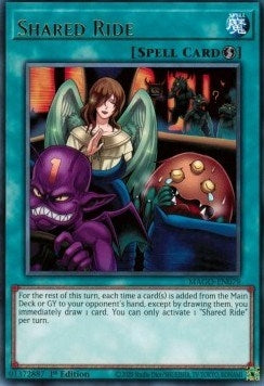 Image for Shared Ride (Maximum Gold) (MAGO-EN079) - YuGiOh