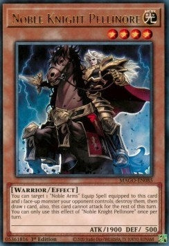 Image for Noble Knight Pellinore (Maximum Gold) (MAGO-EN085) - YuGiOh